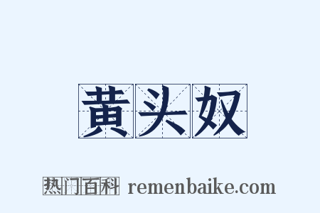黄头奴是什么意思的图片